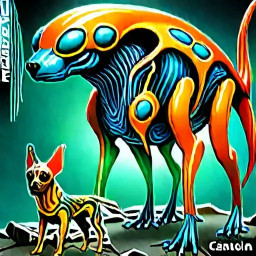 alien dog lifeform with unique textures vibrant colors and sci fi features crafted using promptus ai technology download 2025 04 08t075754 655